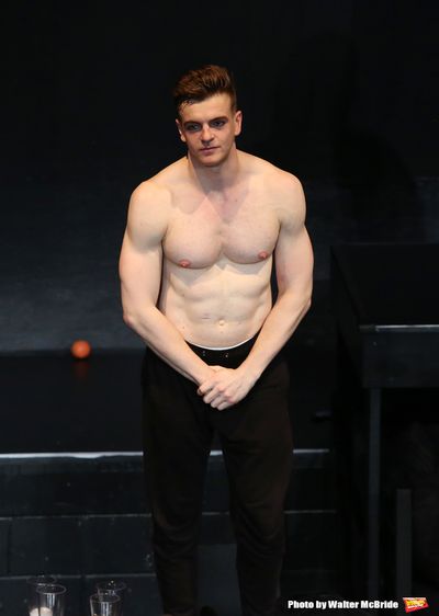 Jonno Davies during the Opening Night Curtain Call bows for 'A Clockwork Orange'  at  Photo