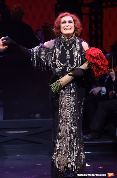 Glenn Close during the Opening Night Curtain Call bows for Andrew Lloyd Webber's 'Sun Photo
