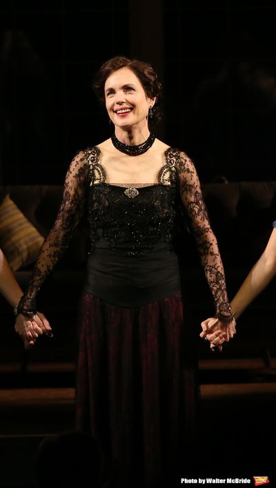 Elizabeth McGovern during the Broadway Opening Night performance Curtain Call Bows fo Photo