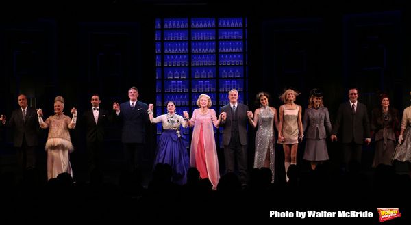 Douglas Sills, Patti Lupone, Christine Ebersole, John Dossett and cast during the Bro Photo
