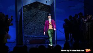 Christian Borle during the Broadway Opening Performance Curtain Call of 'Charlie and  Photo