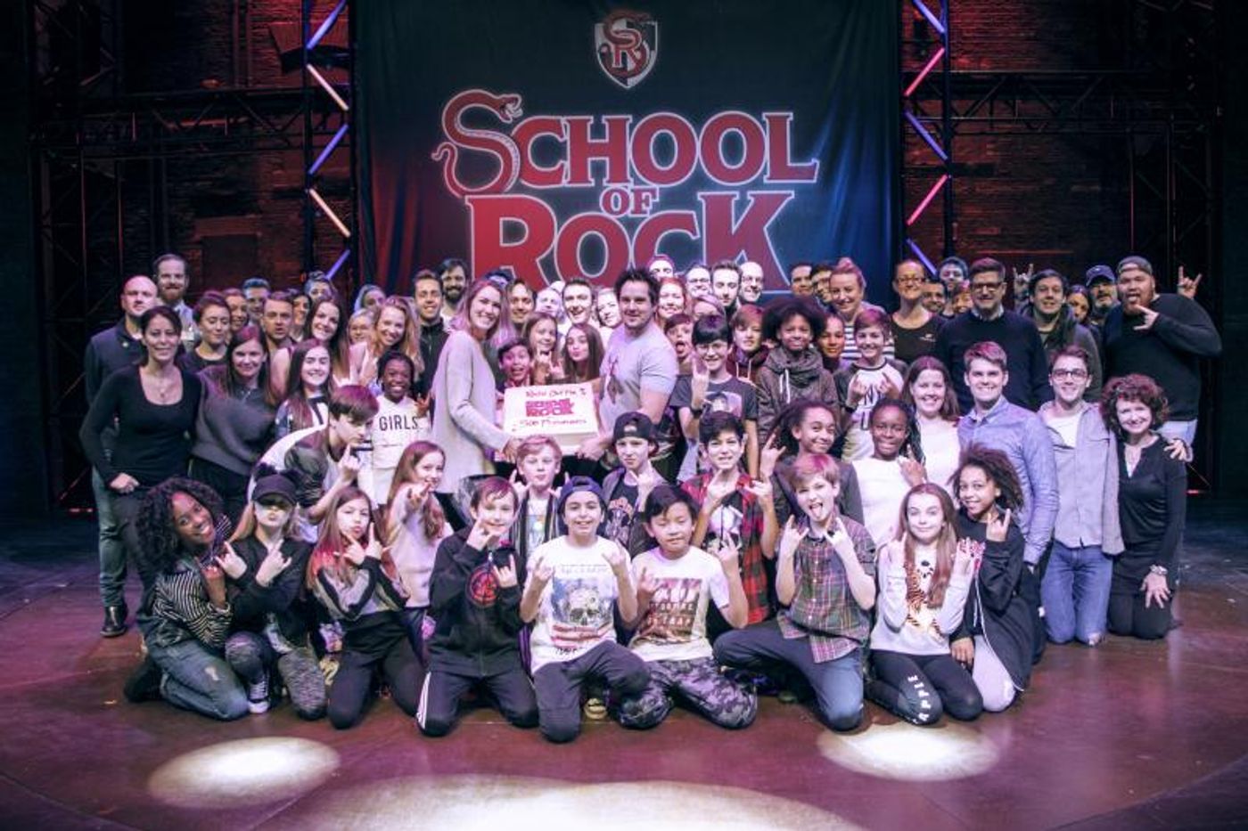 Photo: SCHOOL OF ROCK Celebrates 500 Performances on the West End  Image
