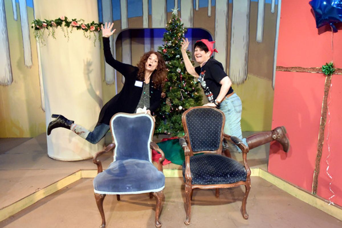 Gina Yates, Lizanne Keigley at 