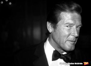 Roger Moore attending Friars Club Roast at the waldorf Astoria Hotel, New York City on May 1, 1983 @ BroadwayWorld Roger Moore attending Friars Club Roast at the waldorf Astoria Hotel, New York City o Photo