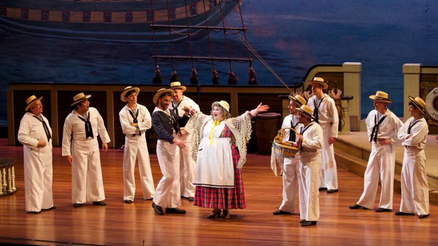 Review: NYGASP Delights Aboard Gilbert & Sullivan's Love Boat, H.M.S. PINAFORE Review: NYGASP Delights Aboard Gilbert & Sullivan's Love Boat, H.M.S. PINAFORE Image