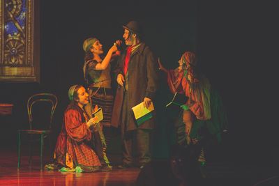 Emily Anabeth Hoolihan, Raquel Nobile, Steve Sterner, Lisa Stockman Photo