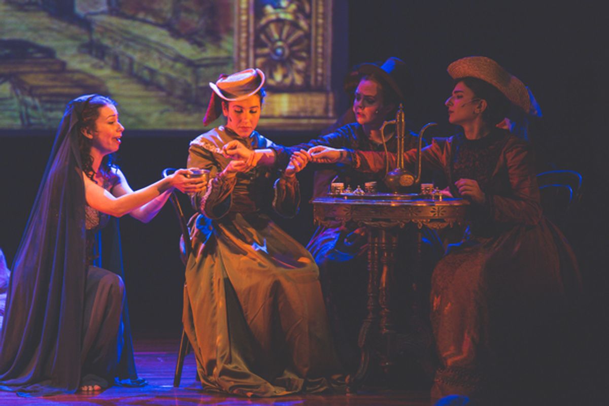 Stephanie Lynne Mason, Raquel Nobile, Kayleen Seidl, Chelsea Feltman at 