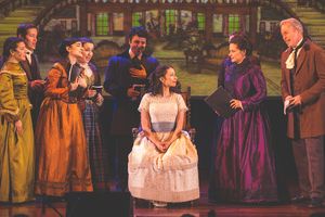 Stephanie Lynne Mason (center) with Rachel Botchan and Bruce Rebold to her right @ BroadwayWorld Stephanie Lynne Mason (center) with Rachel Botchan and Bruce Rebold to her right Photo