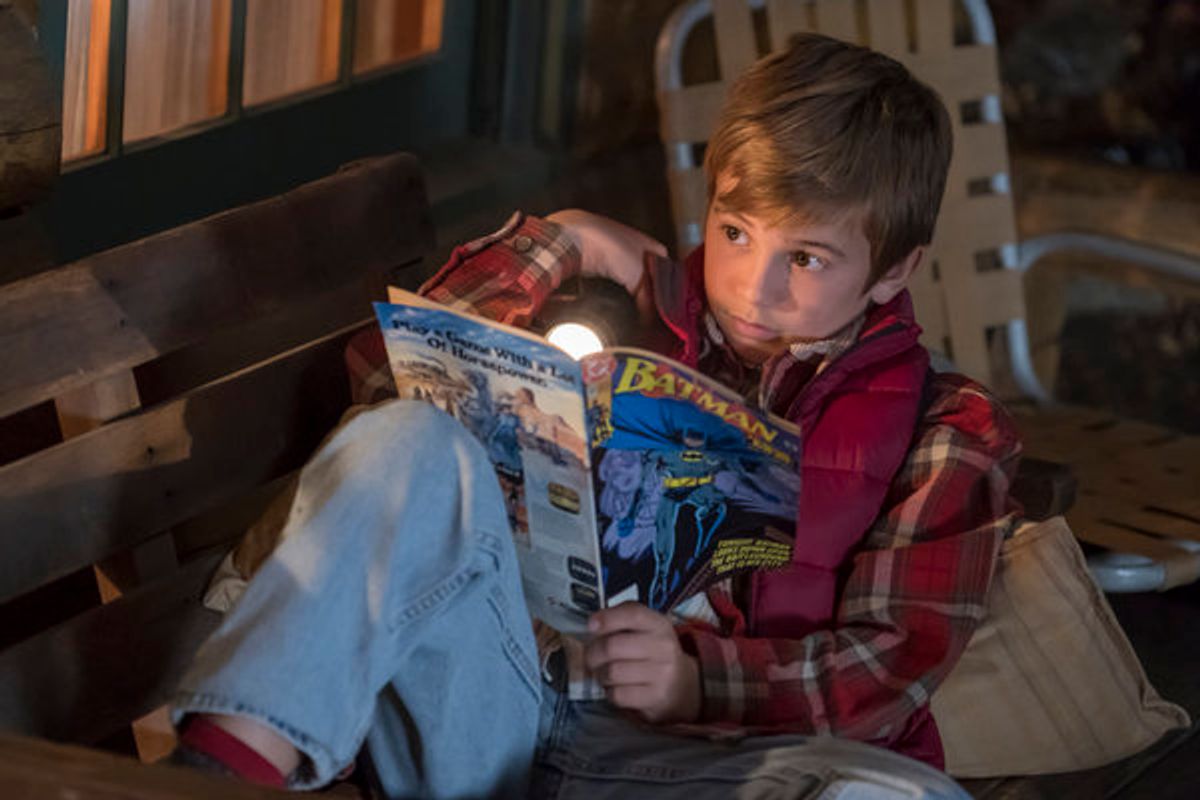 THIS IS US -- 'The Fifth Wheel' Episode 211 -- Pictured: Parker Bates as Kevin -- (Photo by: Ron Batzdorff/NBC) at 
