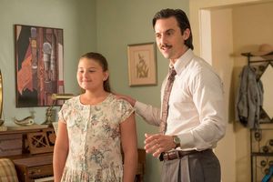 THIS IS US -- "The Fifth Wheel" Episode 211 -- Pictured: (l-r) Mackenzie Hancsicsak as Kate, Milo Ventimiglia as Jack -- (Photo by: Ron Batzdorff/NBC) @ BroadwayWorld THIS IS US -- "The Fifth Wheel" Episode 211 -- Pictured: (l-r) Mackenzie Hancsicsak a Photo