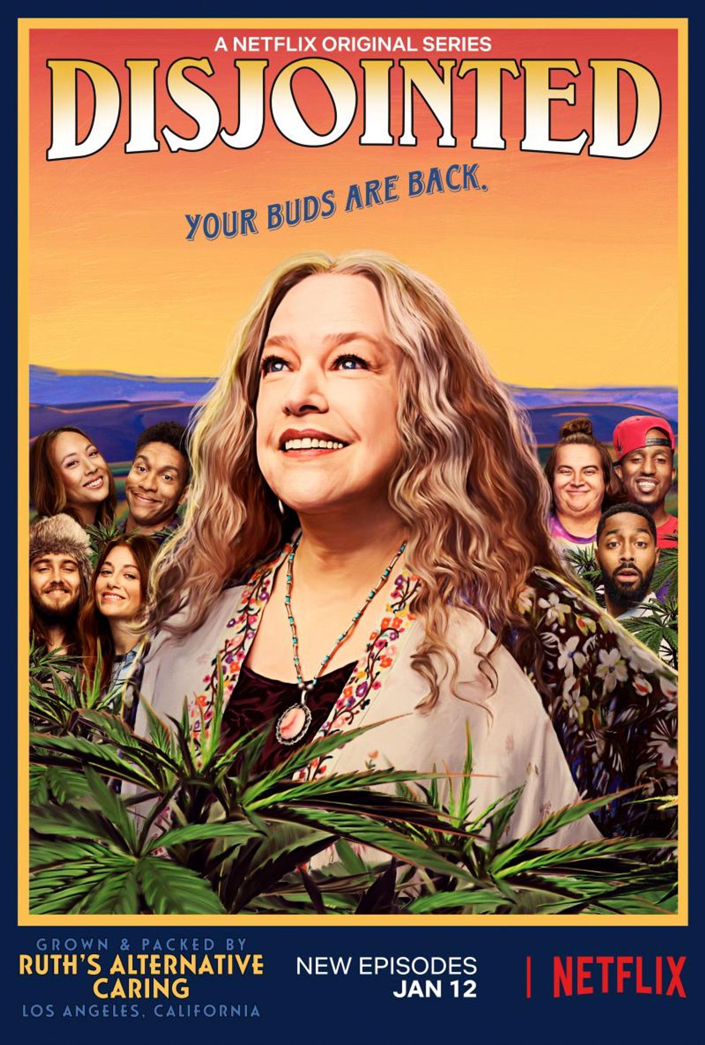 Netflix Shares Trailer & Key Art for Original Series DISJOINTED Part 2, Starring Kathy Bates  Image