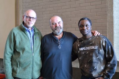 Arena Stage Executive Director Edgar Dobie, Jack Willis (President Lyndon Baines John Photo