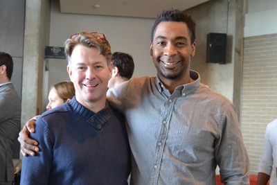 Cameron Folmar (Governor George Wallace/Richard Nixon/Clark Clifford) and JaBen Early Photo