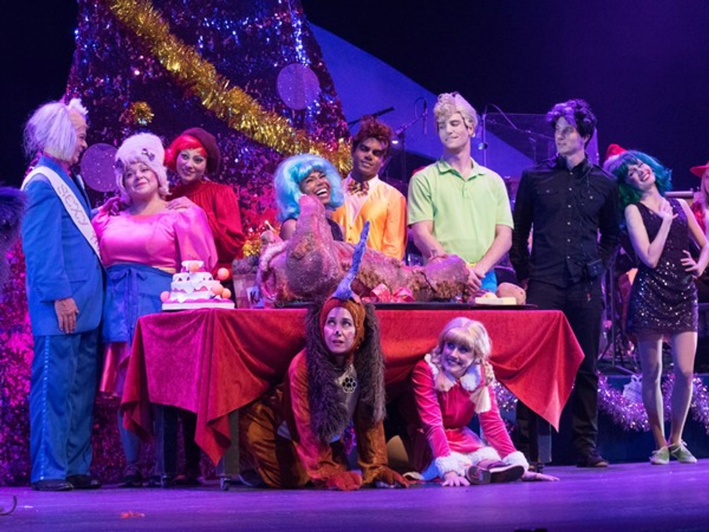 Photo Coverage: Curtain Call And New Year's Eve Celebration With The Troubies HOW THE PRINCH STOLE CHRISTMAS!  Image