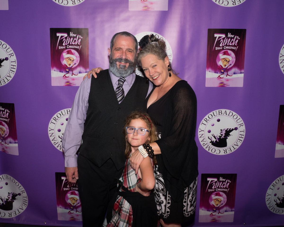 Michael Sulprizio and family at Curtain Call And New Year's Eve Celebration With The Troubies HOW THE PRINCH STOLE CHRISTMAS!