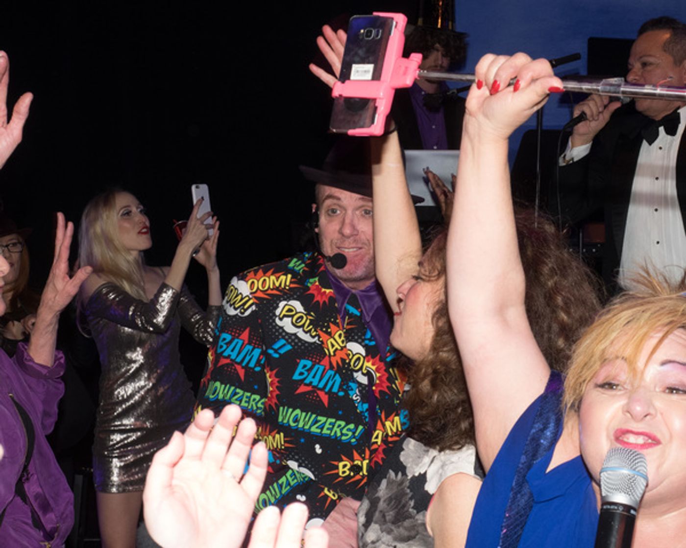 Photo Coverage: Curtain Call And New Year's Eve Celebration With The Troubies HOW THE PRINCH STOLE CHRISTMAS!  Image