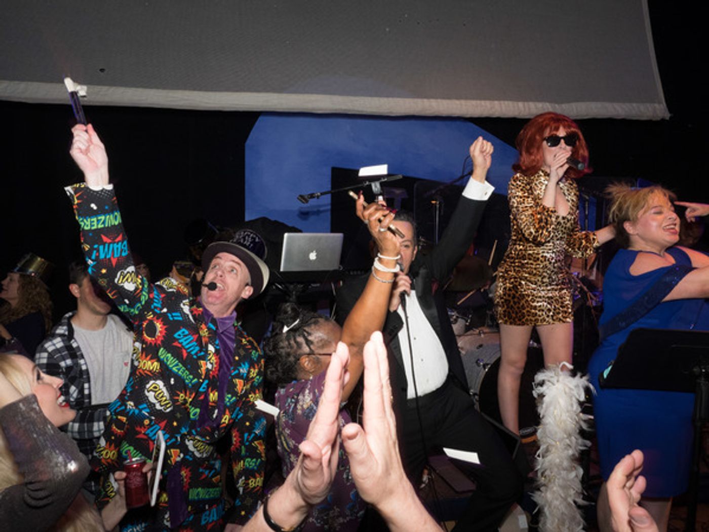 Photo Coverage: Curtain Call And New Year's Eve Celebration With The Troubies HOW THE PRINCH STOLE CHRISTMAS!  Image