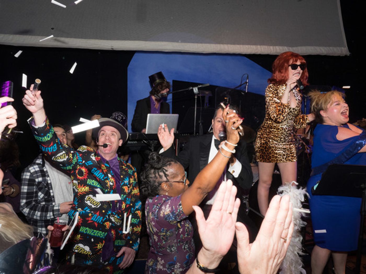 Photo Coverage: Curtain Call And New Year's Eve Celebration With The Troubies HOW THE PRINCH STOLE CHRISTMAS!  Image