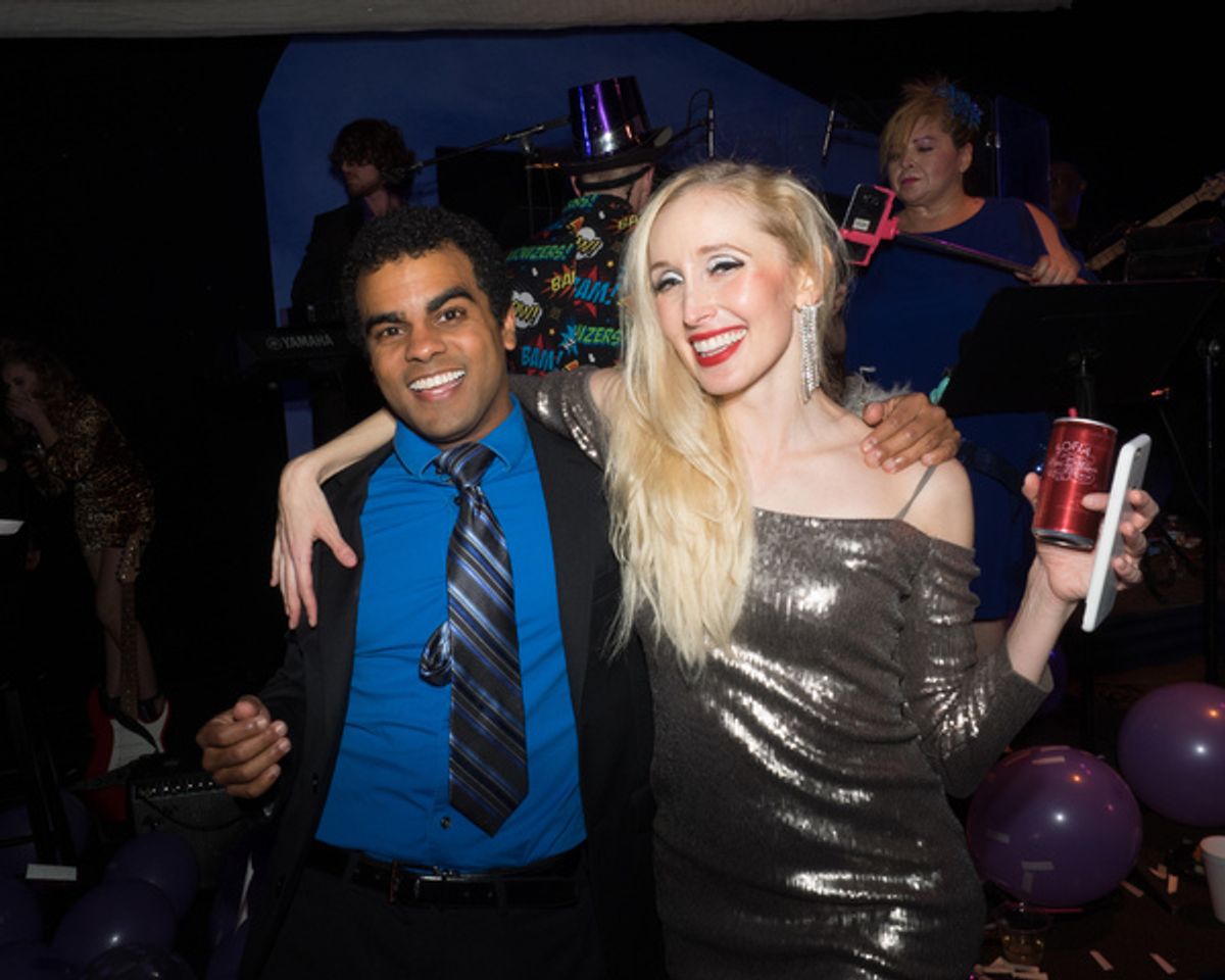 Isaac Robinson-Smith and Suzanne Jolie Narbonne at 