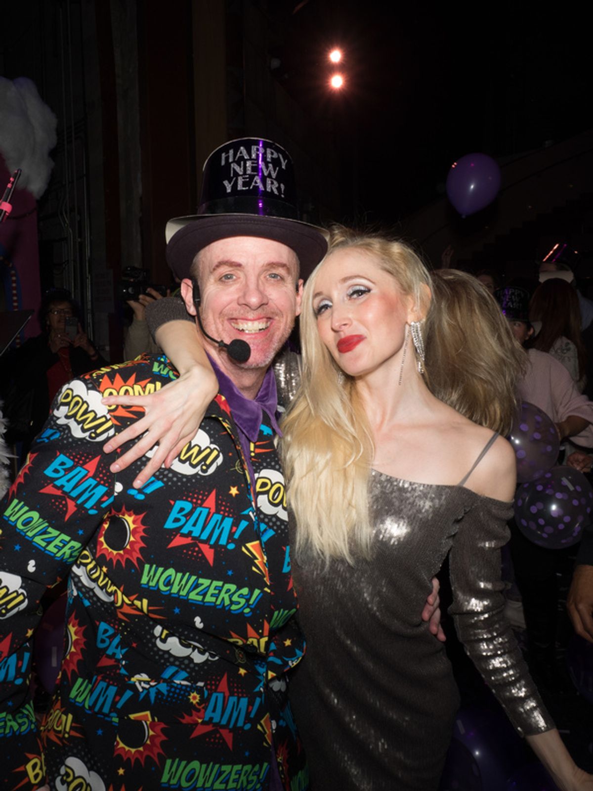 Matt Walker and Suzanne Jolie Narbonne at 