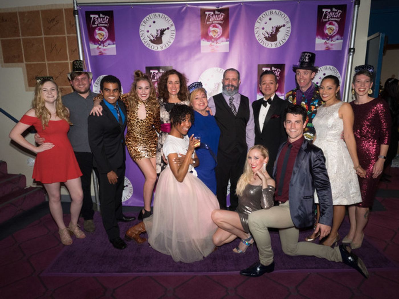 Photo Coverage: Curtain Call And New Year's Eve Celebration With The Troubies HOW THE PRINCH STOLE CHRISTMAS!  Image