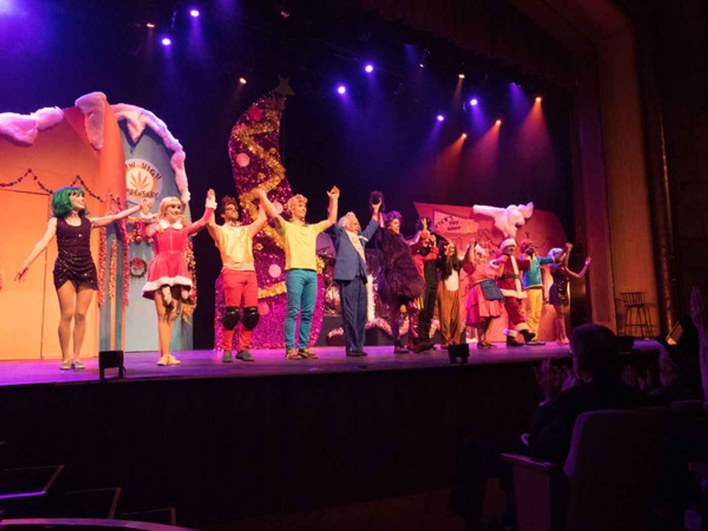 Photo Coverage: Curtain Call And New Year's Eve Celebration With The Troubies HOW THE PRINCH STOLE CHRISTMAS!  Image