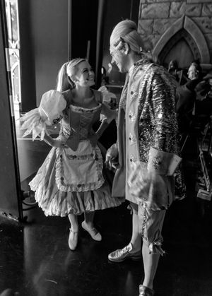 Cinderella - Birmingham Hippodrome. 27 December 2017.
Pictured is 'Cinderella'  Suzan Photo