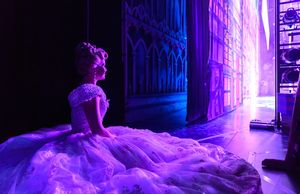 Cinderella - Birmingham Hippodrome. 27 December 2017.
Pictured is 'Cinderella'  Suzan Photo