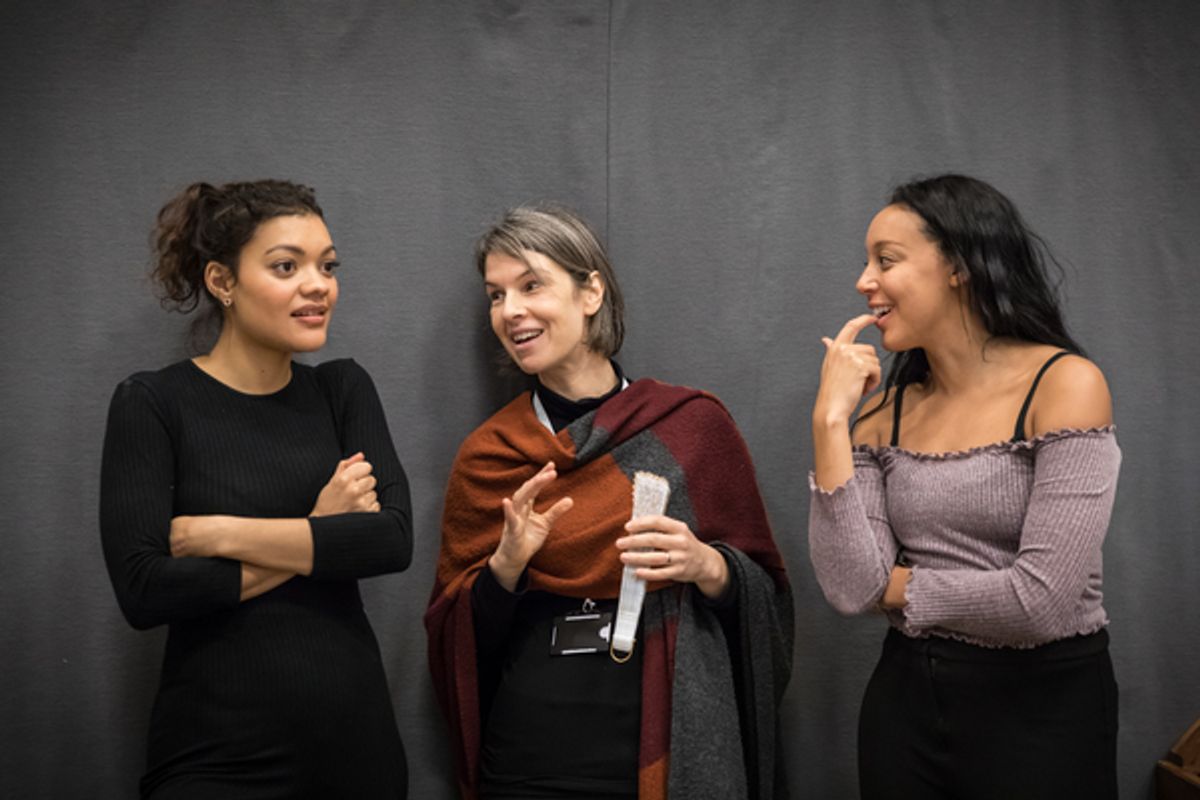 Carla Harrison Hodge, Wendy Dawn Thompson, Adele Leonce at 