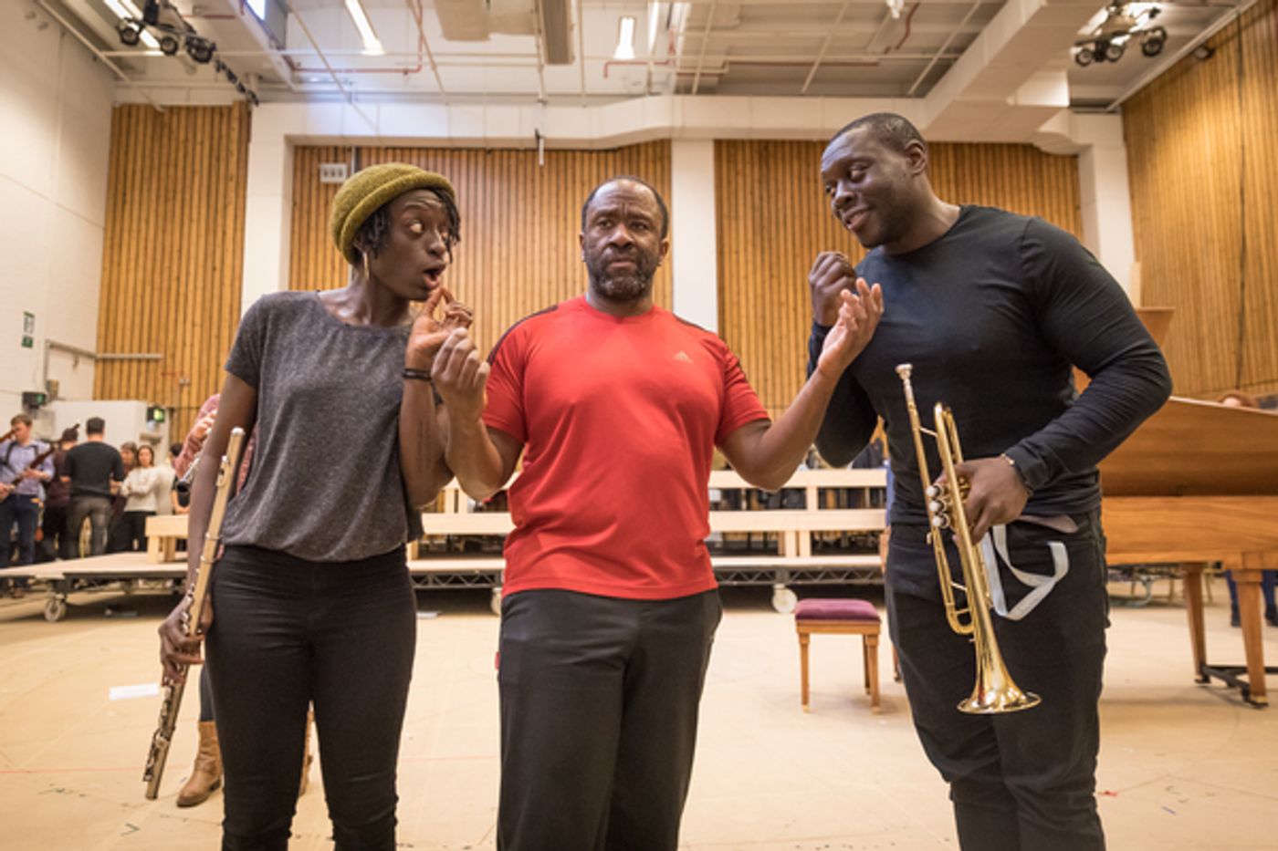 Photo Flash: Inside Rehearsals for AMADEUS at the National Theatre  Image