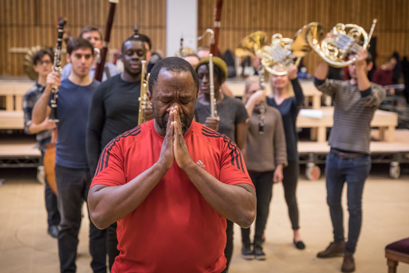 Photo Flash: Inside Rehearsals for AMADEUS at the National Theatre  Image