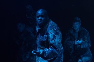 TONY WILLIAMS (Tunny)  and the Ensemble from the Lakewood Playhouse Production of "Gr Photo