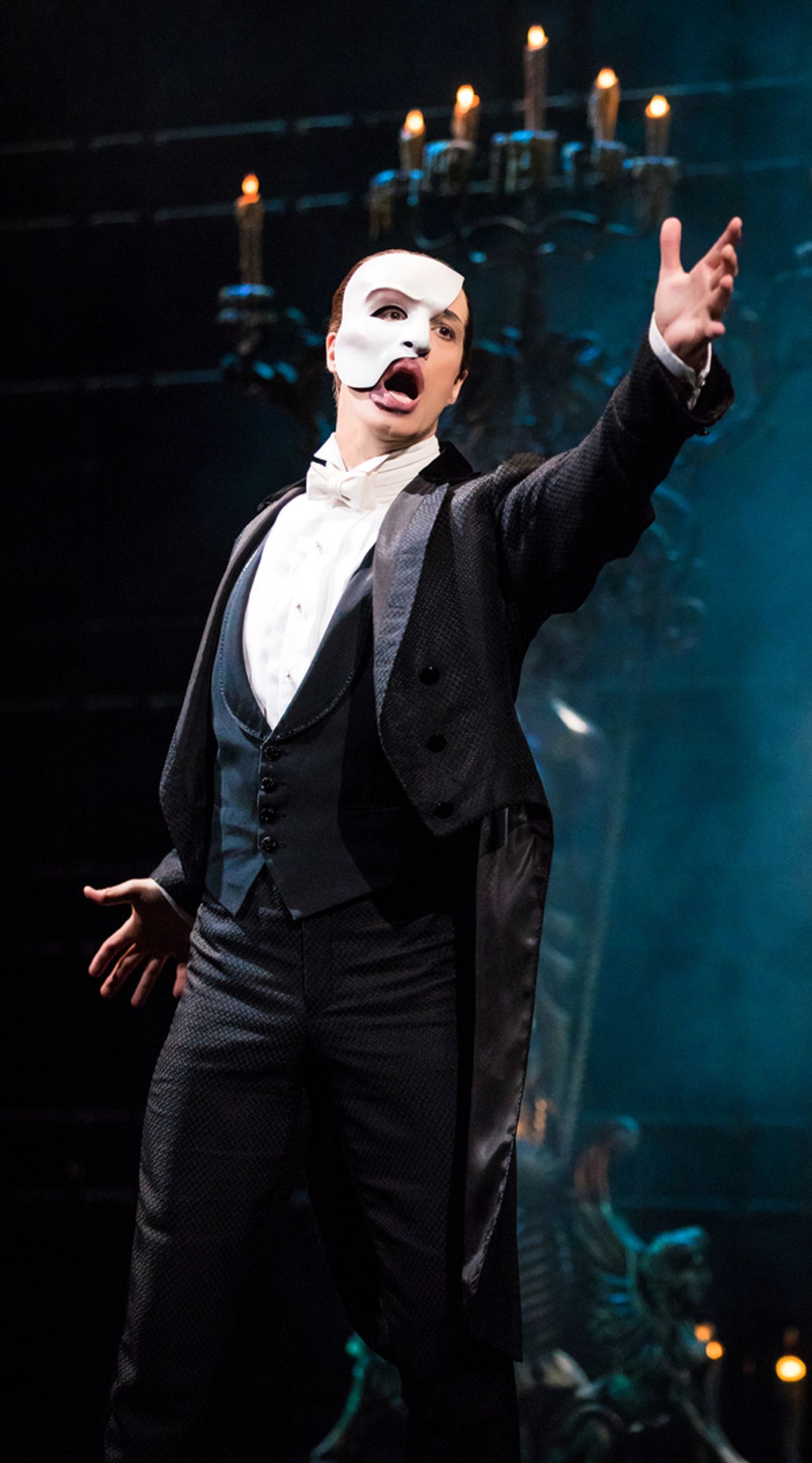 Photo Flash: New Man in the Mask! First Look at Laird Mackintosh in THE PHANTOM OF THE OPERA  Image