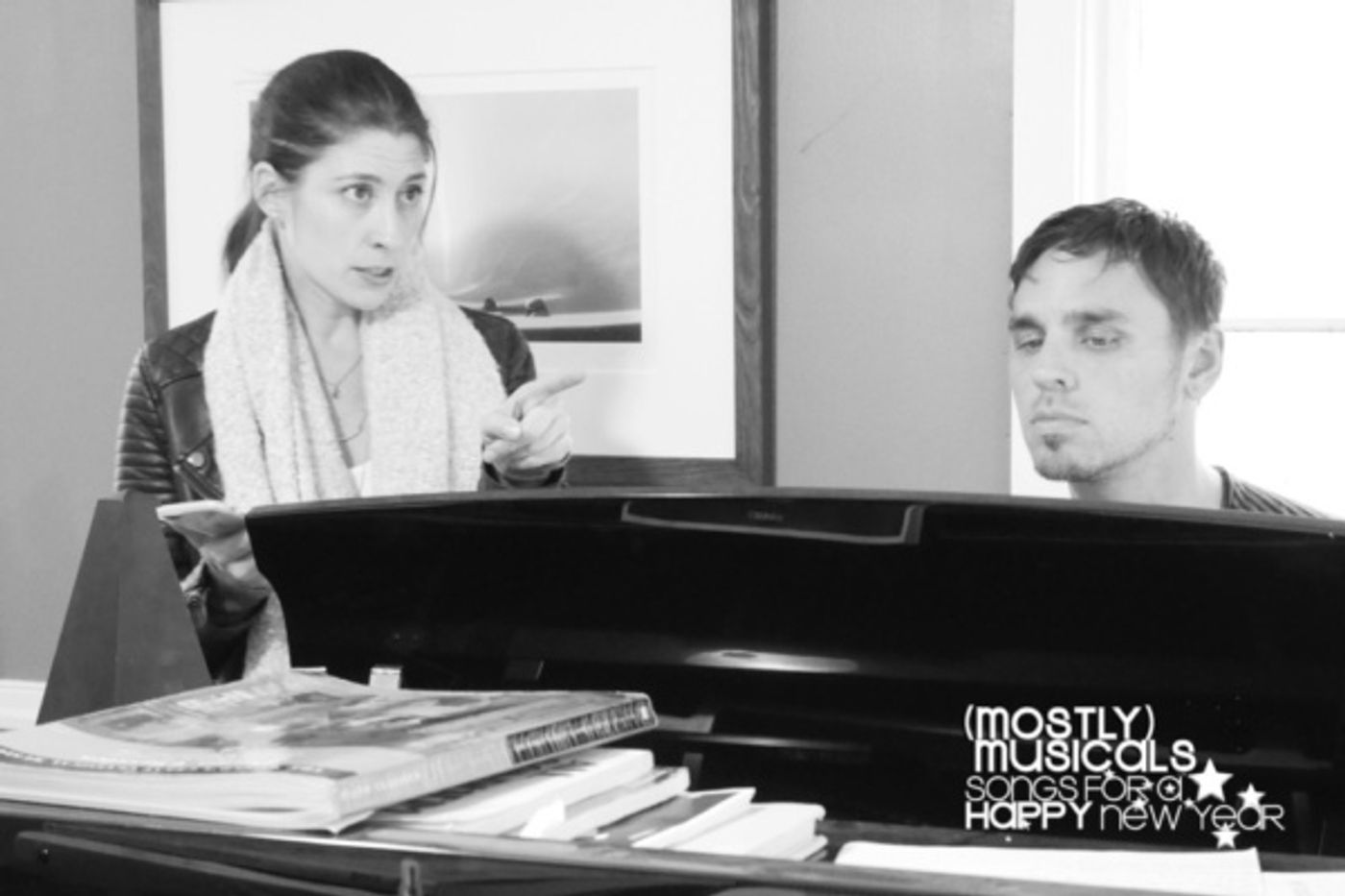 Photo Flash: In Rehearsal With (mostly)musicals: SongsforaHAPPYnewyear  Image