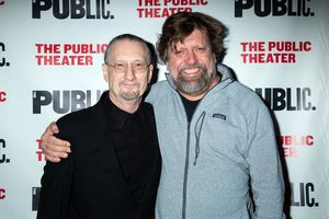 Mark Russell, Oskar Eustis @ BroadwayWorld Mark Russell, Oskar Eustis Photo