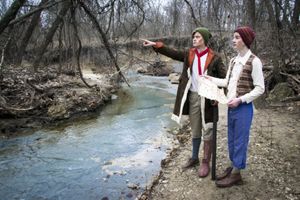 Logan Beutel and Will McDonald in Treasure Island. Photo by Jason Johnson-Spinos. @ BroadwayWorld Logan Beutel and Will McDonald in Treasure Island. Photo by Jason Johnson-Spinos. Photo