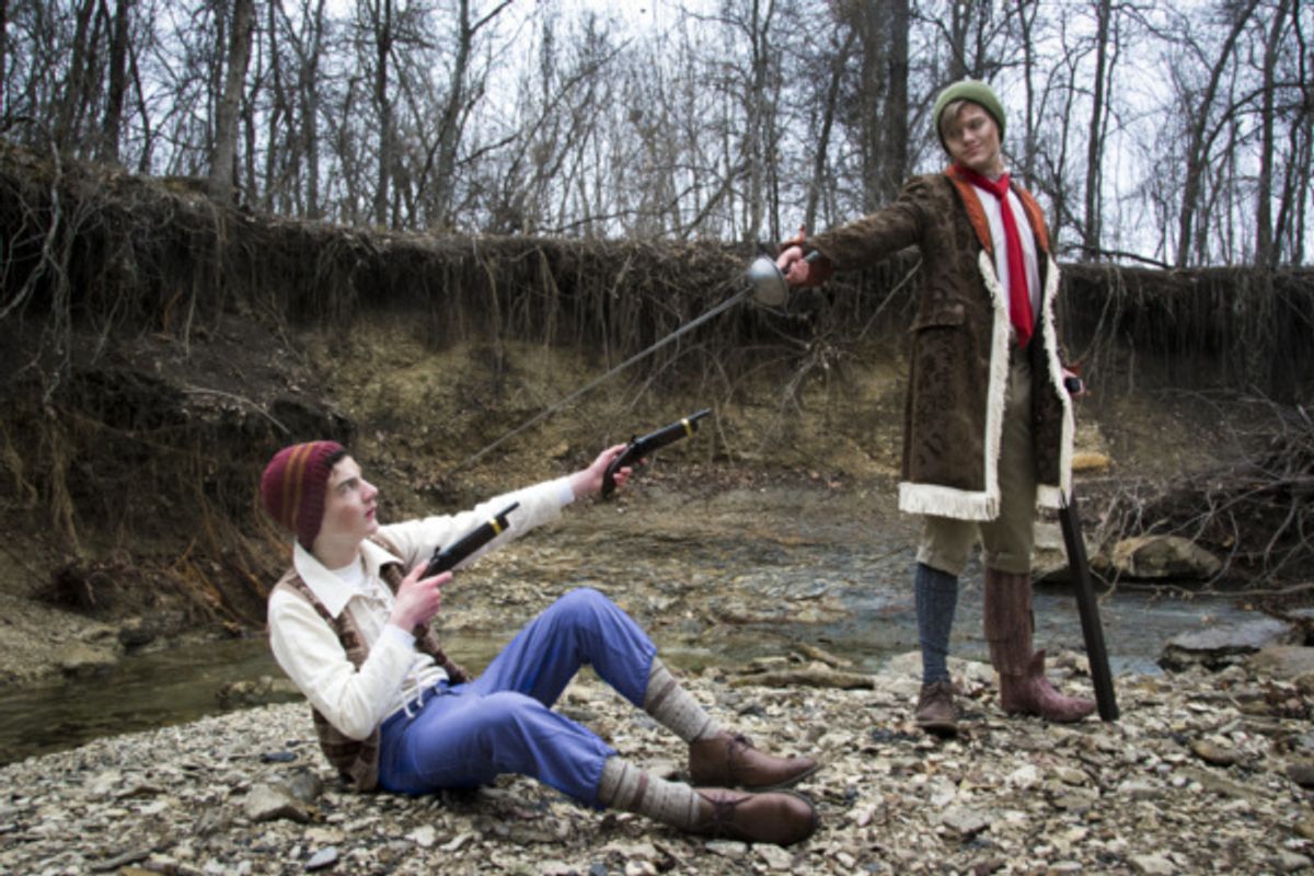 Will McDonald and Logan Beutel in Treasure Island.  Photo by Jason Johnson-Spinos.  at 