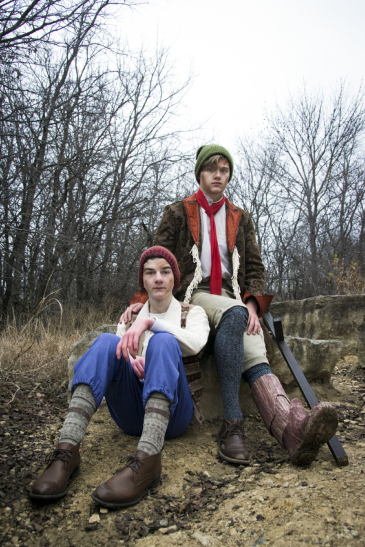 Will McDonald and Logan Beutel in Treasure Island.  Photo by Jason Johnson-Spinos.  at 