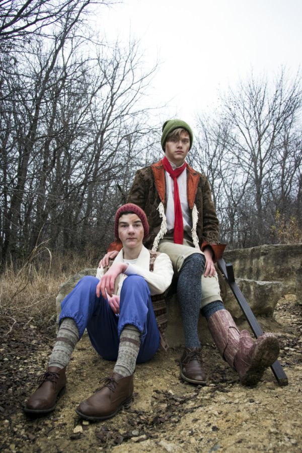 Will McDonald and Logan Beutel in Treasure Island.  Photo by Jason Johnson-Spinos.  Photo