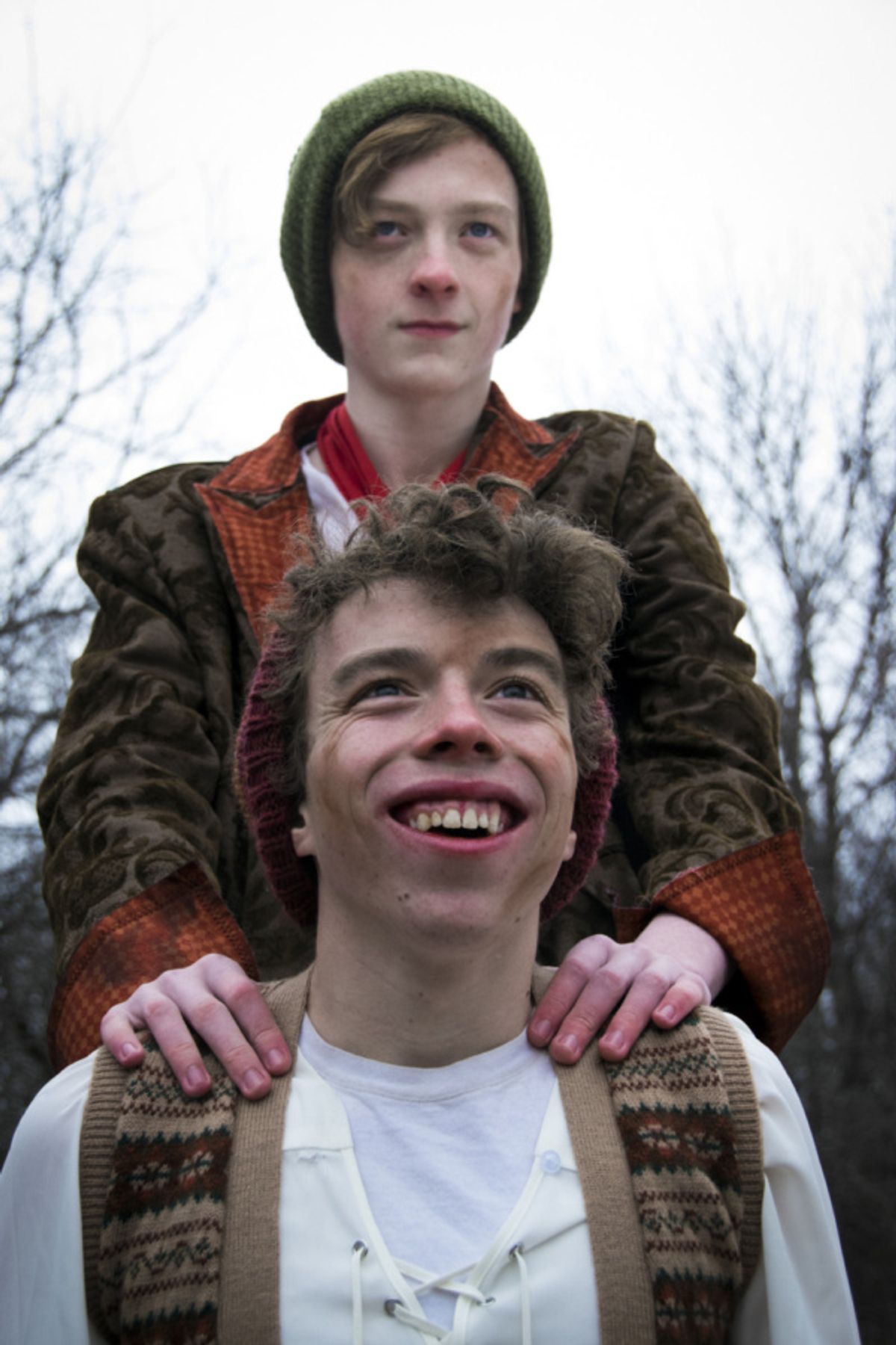 Harrison Polen and Ben McElroy in Treasure Island.  Photo by Jason Johnson-Spinos.  at 