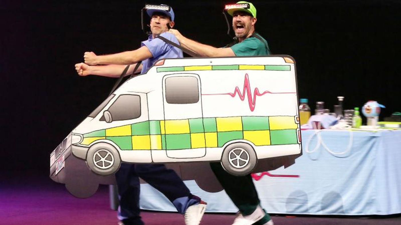 Review: Children's Television Favourites Dr Chris And Dr Xand Return To Sydney With A New OPERATION OUCH! LIVE ON STAGE! Review: Children's Television Favourites Dr Chris And Dr Xand Return To Sydney With A New OPERATION OUCH! LIVE ON STAGE! Image