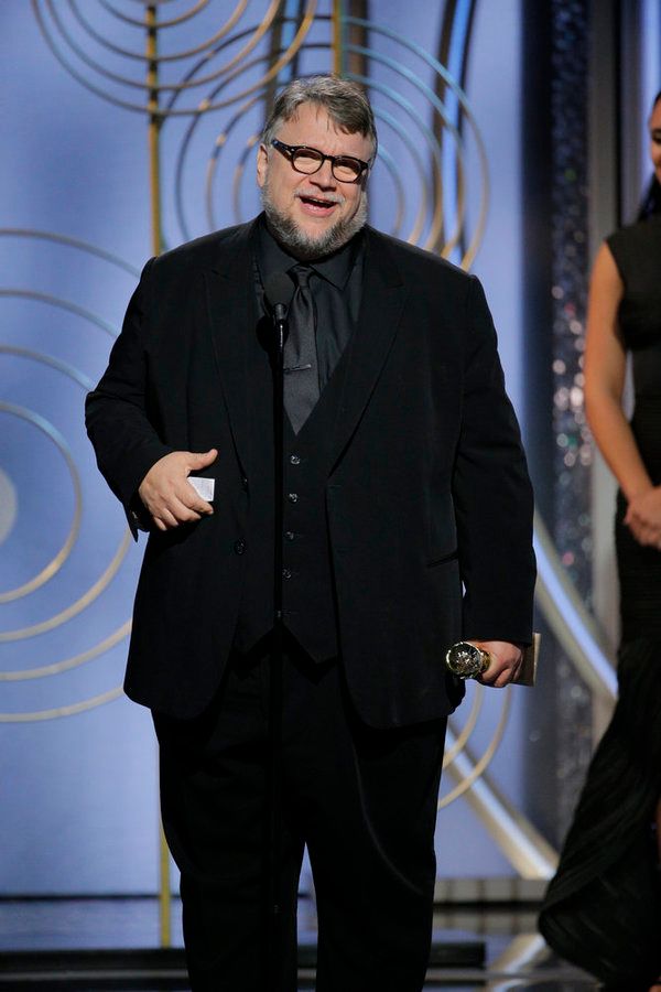 75th ANNUAL GOLDEN GLOBE AWARDS -- Pictured: Guillermo Del Toro, ?“The Shape of Wa Photo