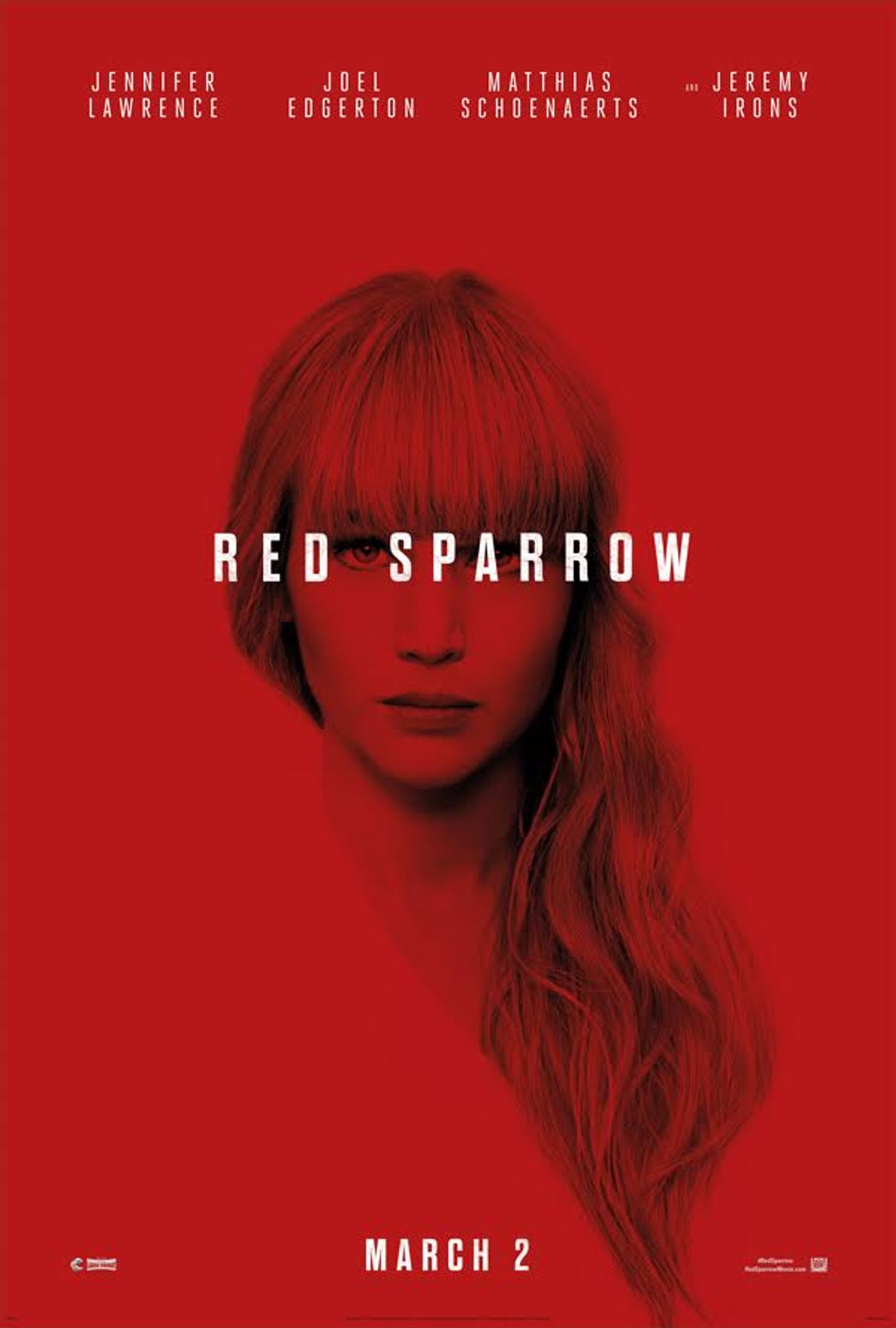 VIDEO: Jennifer Lawrence Stars in High-Stakes Drama RED SPARROW  Image