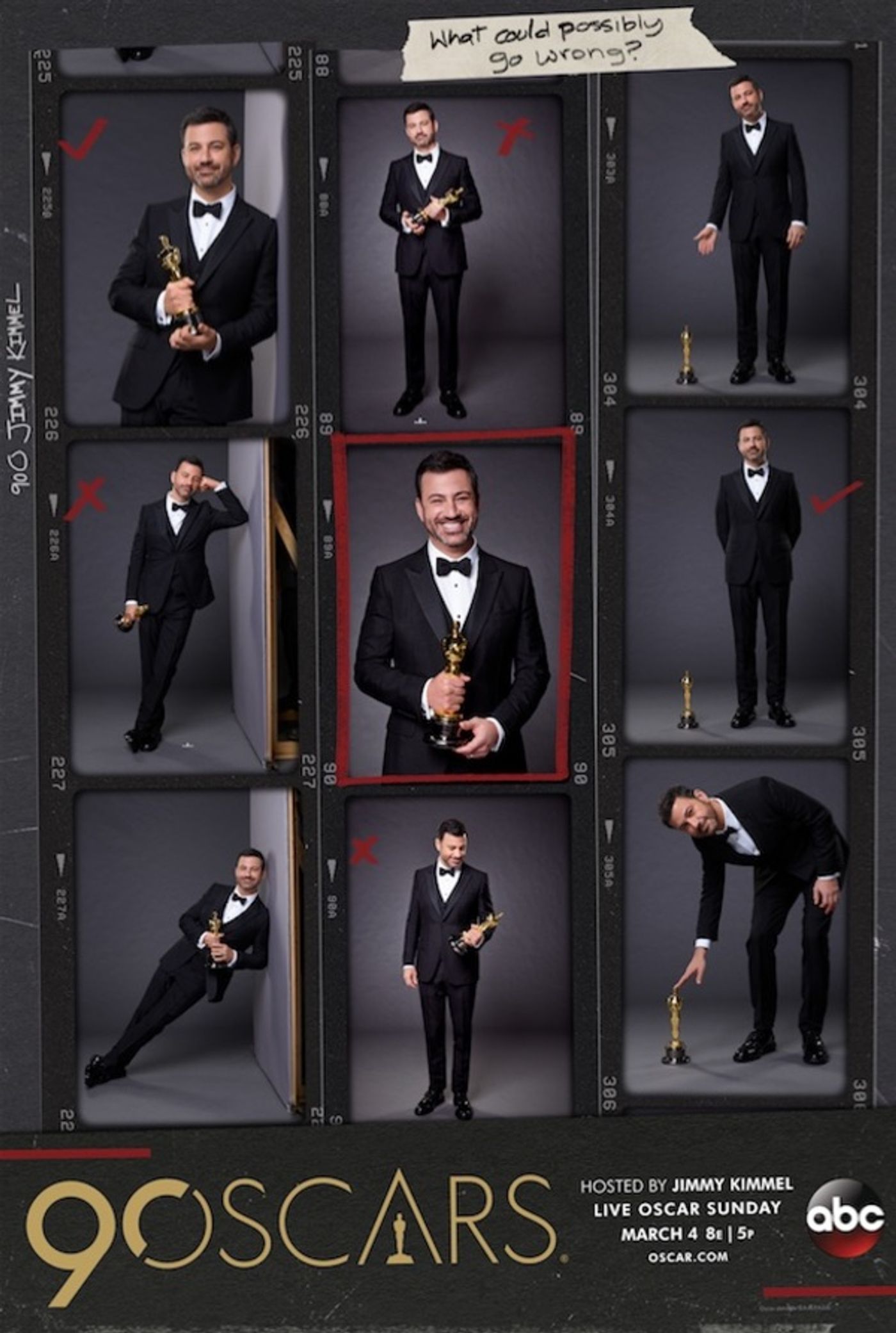 Photo Flash: ABC Unveils 90TH OSCARS Key Art ft. Host Jimmy Kimmel  Image
