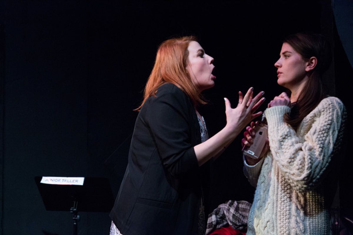 Emma Palizza and Bryce Gangel in NORTHERN MICHIGAN TRUST at 