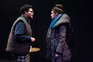 Donovan Diaz and Katie Gonzalez in SHAMED Photo