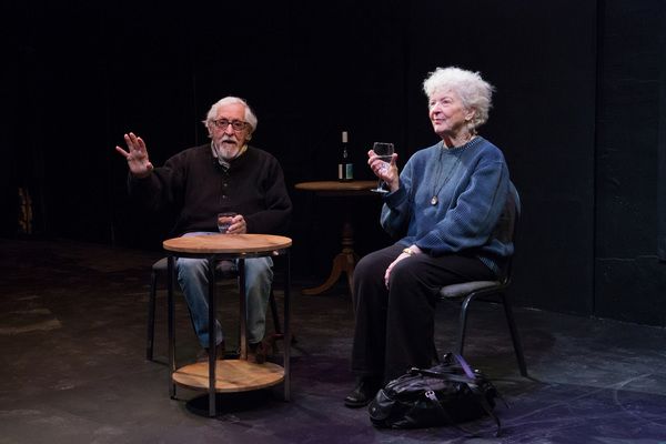 Mike Nussbaum and Mary Ann Thebus in WINTER OR FALL Photo