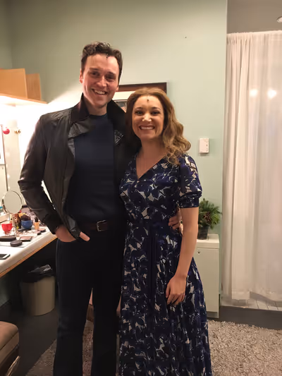 Laurel Harris and Rob Marnell Photo