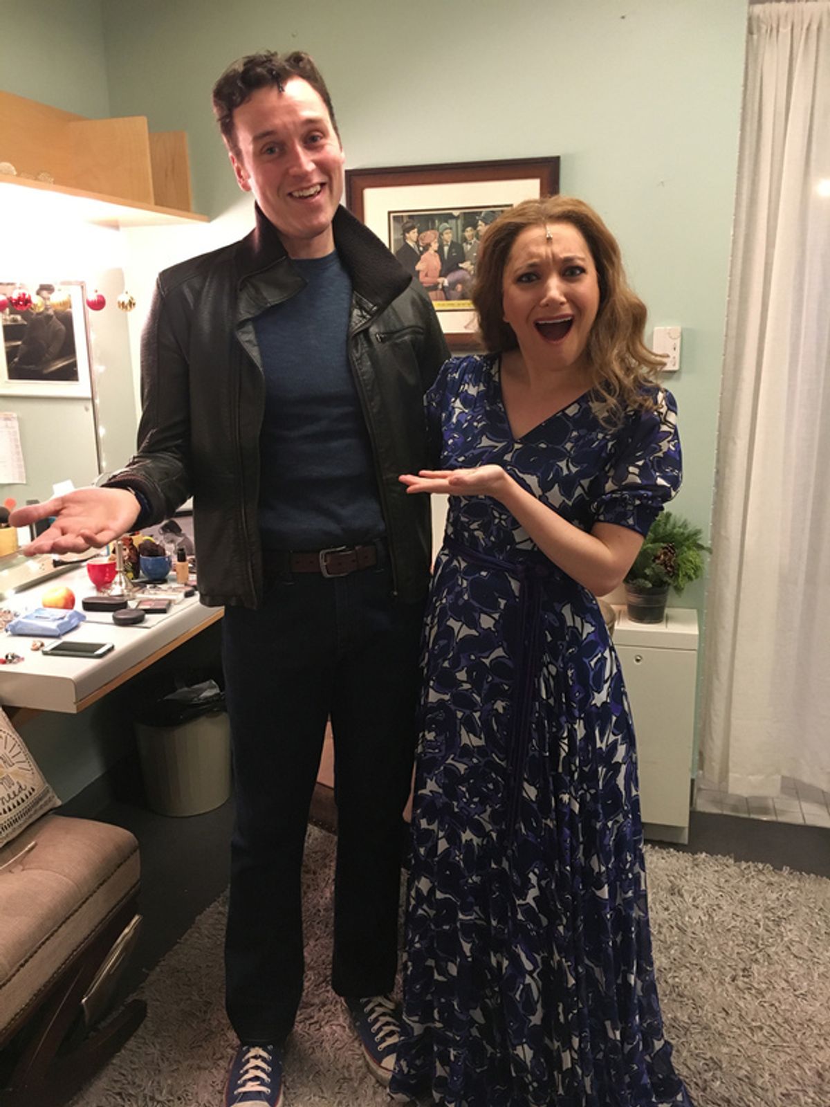 Laurel Harris and Rob Marnell  at 