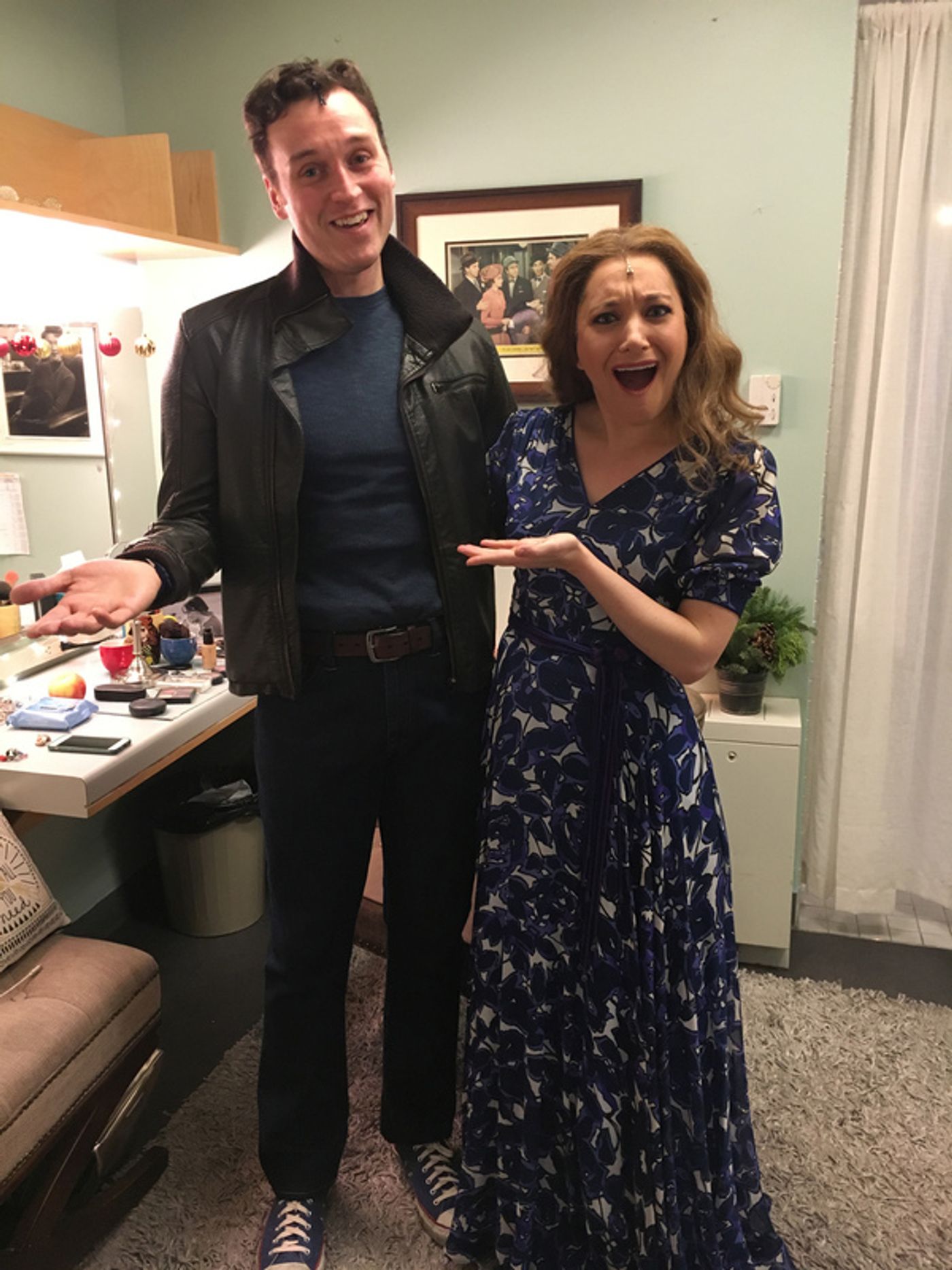 Photo Flash: Real Life Married Laurel Harris and Rob Marnell  Couple Go On as Carole and Gerry in BEAUTIFUL  Image